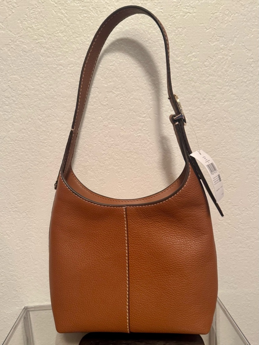 kate spade Brown Pebbled Leather Shoulder Bag - Picture 2 of 4